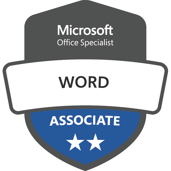 Microsoft MOS Word APPS MO-110 - Mouse Training London Ltd