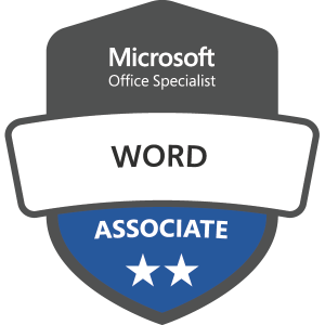 Microsoft MOS Word APPS MO-110