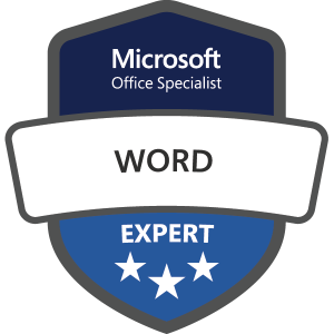 Microsoft MOS Word Expert MO-111