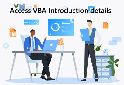 Access VBA Introduction